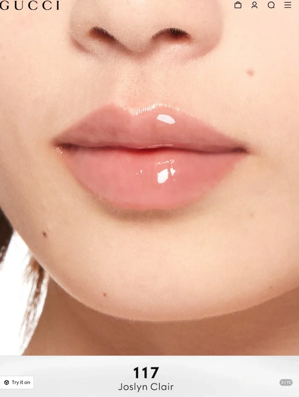Gucci Gloss à Lèvres Plumping Lip Gloss
